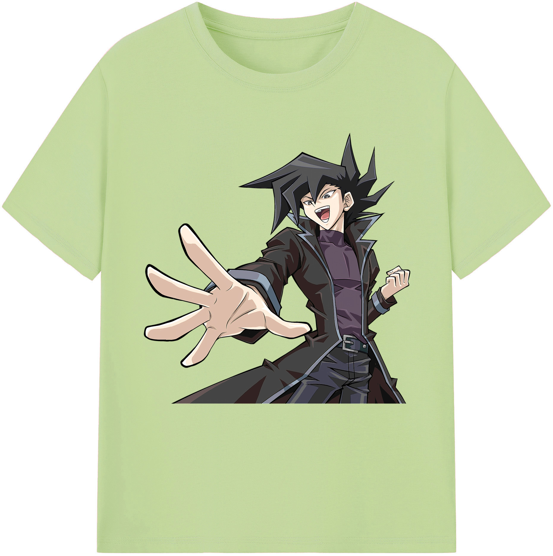（画像用） 遊☆戯☆王 Yu-Gi-Oh! 綿100％半袖Tシャツ（フロントプリント）